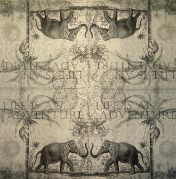 060 Elephant - 3-ply - (gold) - ppd